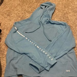 UA baby blue sweatshirt
